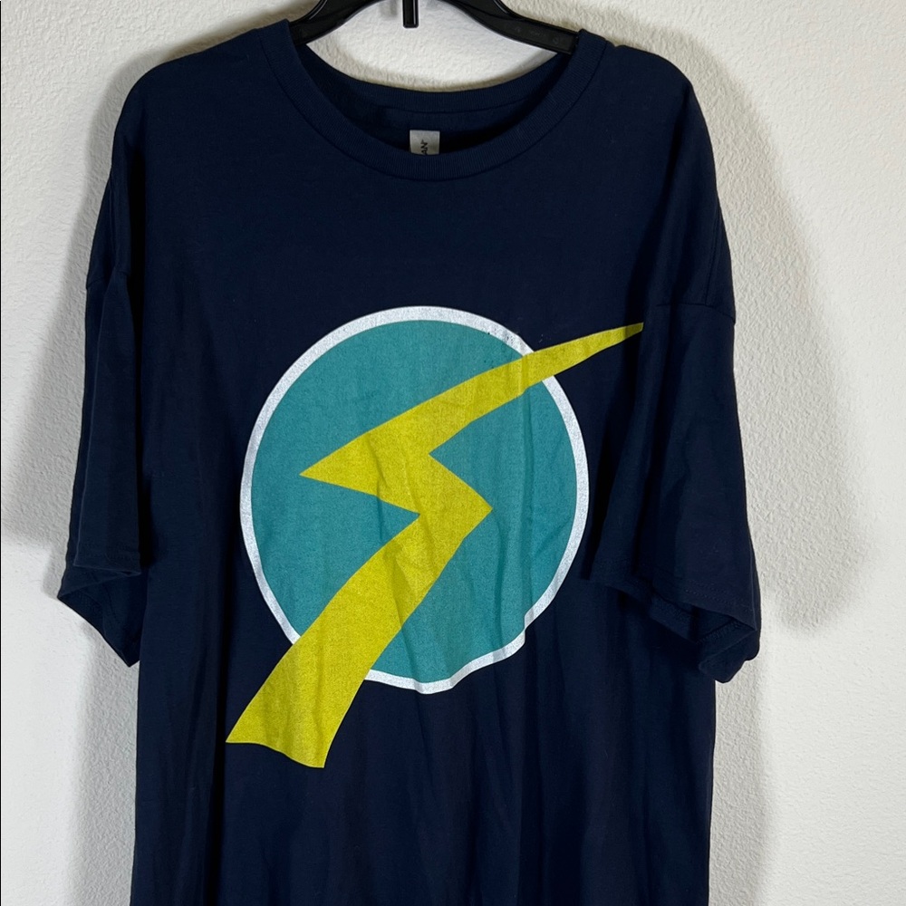 Meet the Robinson Wilbur Lightning Bolt Graphic Tee Size XL